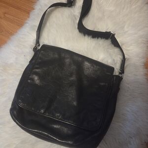 Coach Monogram Crossbody Bag Genuine Leather